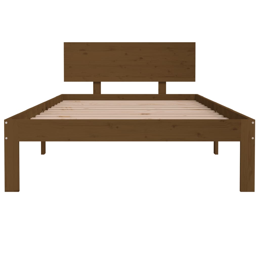 Giroletto Marrone Ambra in Legno Massello di Pino 100x200 cm