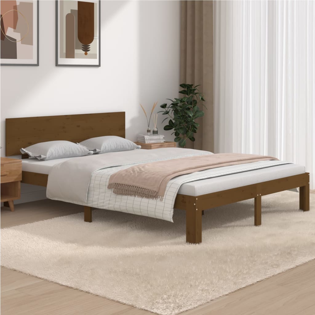 Giroletto Ambra in Legno Massello 150x200 cm King Size