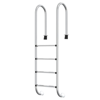 Scala per Piscina 54x38x184,5 cm Acciaio Inox 304