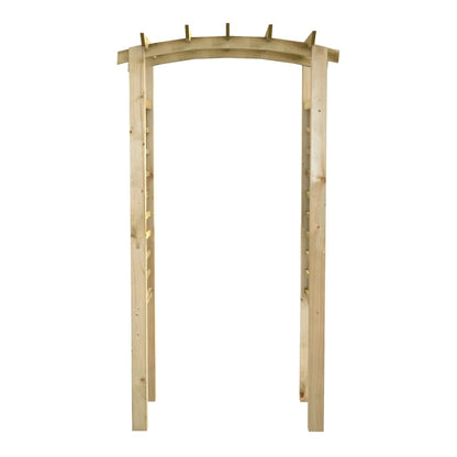 Arco a Traliccio 110x60x210 cm in Pino Massello Impregnato