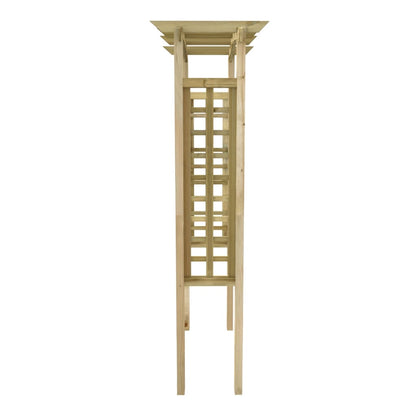 Arco a Traliccio 110x60x210 cm in Pino Massello Impregnato