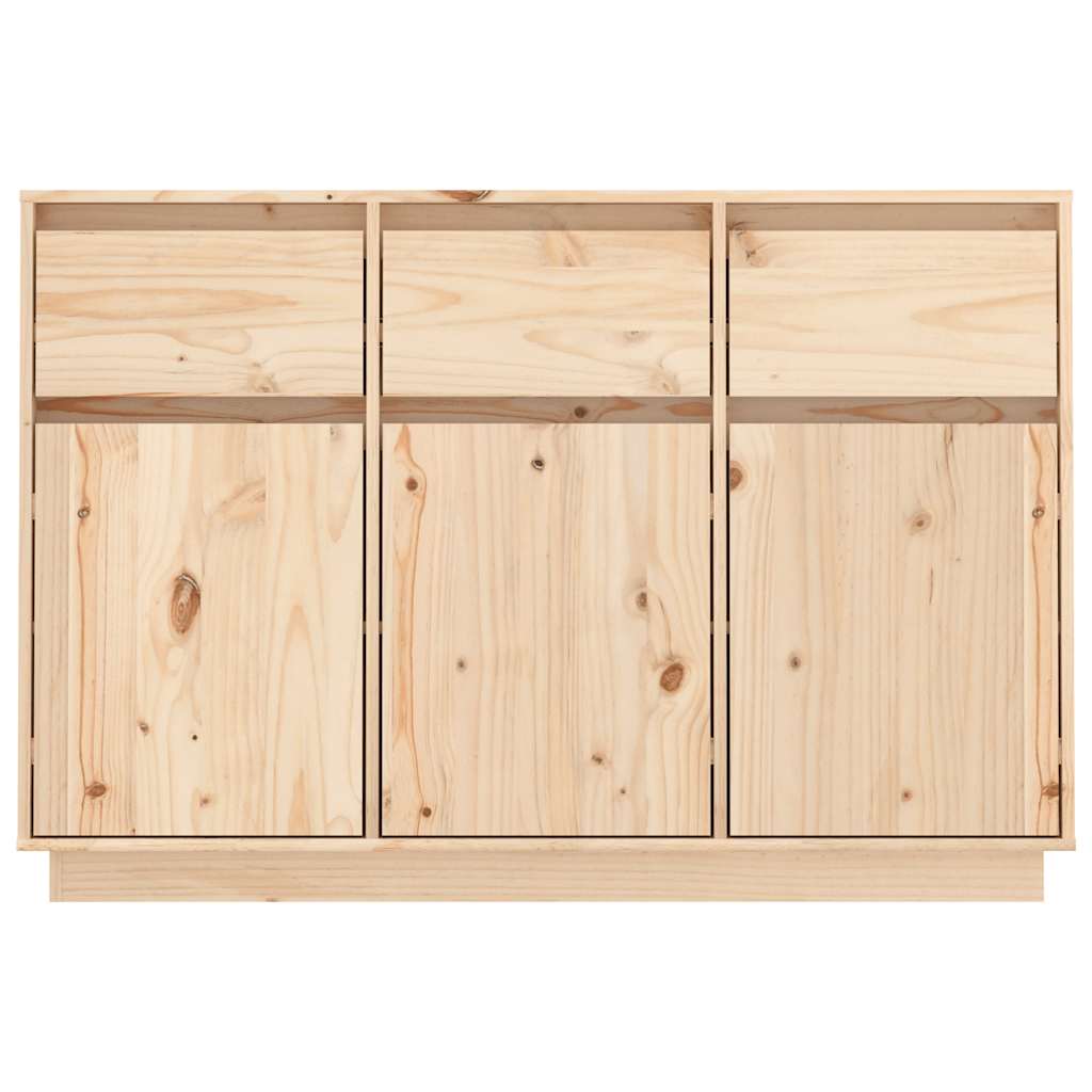 Credenza 110x36x75 cm in Legno Massello di Pino