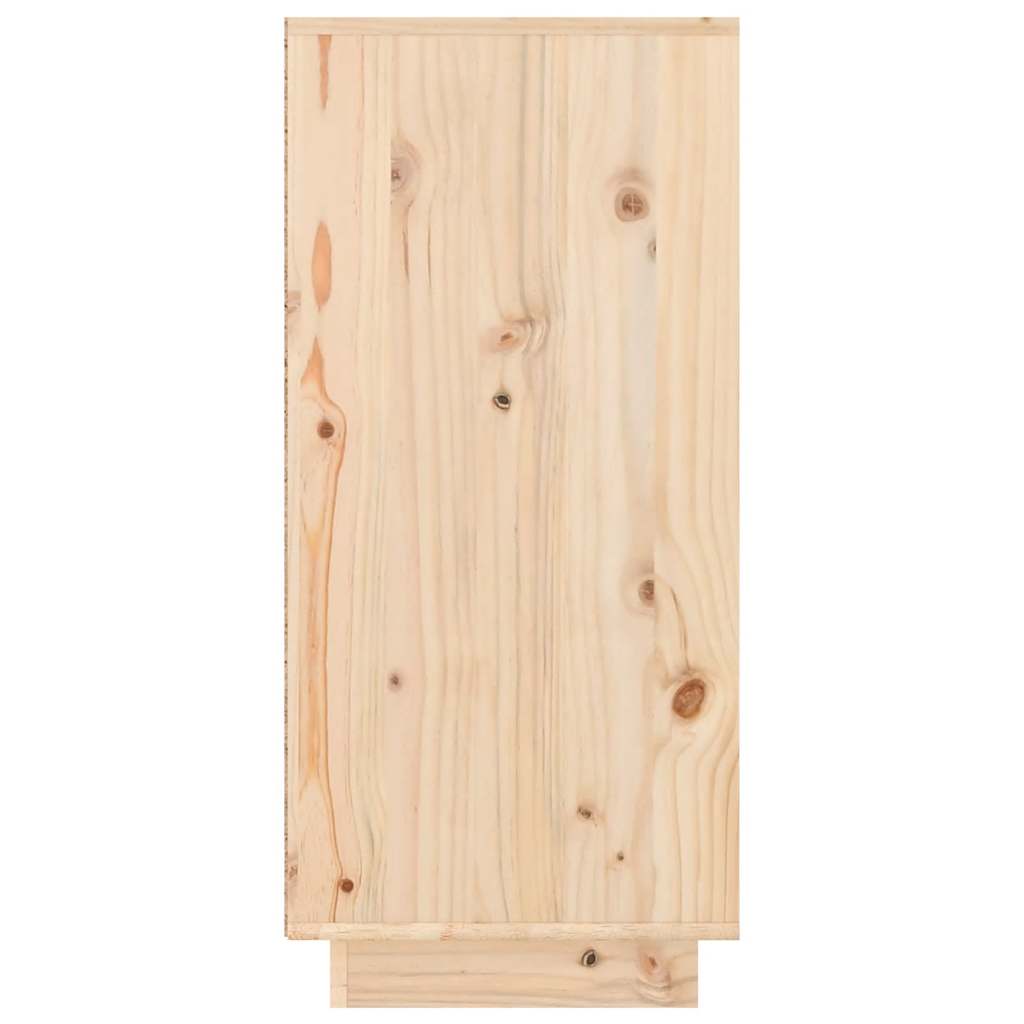 Credenza 110x36x75 cm in Legno Massello di Pino