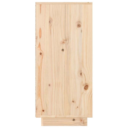 Credenza 110x36x75 cm in Legno Massello di Pino