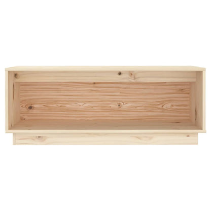 Mobile Porta TV 90x35x35 cm in Legno Massello di Pino