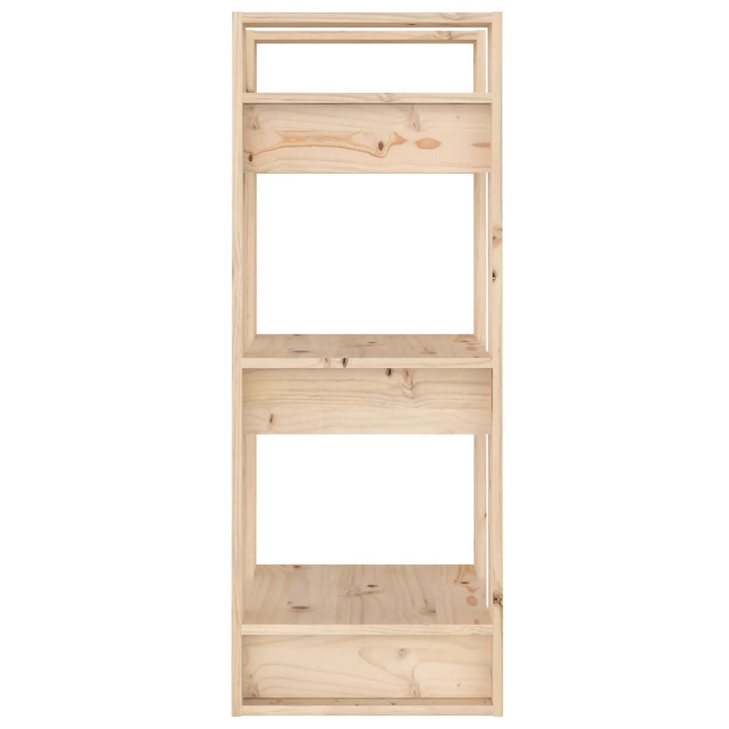 Libreria/Divisorio 41x35x91 cm in Legno Massello di Pino