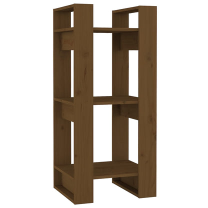 Libreria/Divisorio ambra 41x35x91 cm in Legno Massello