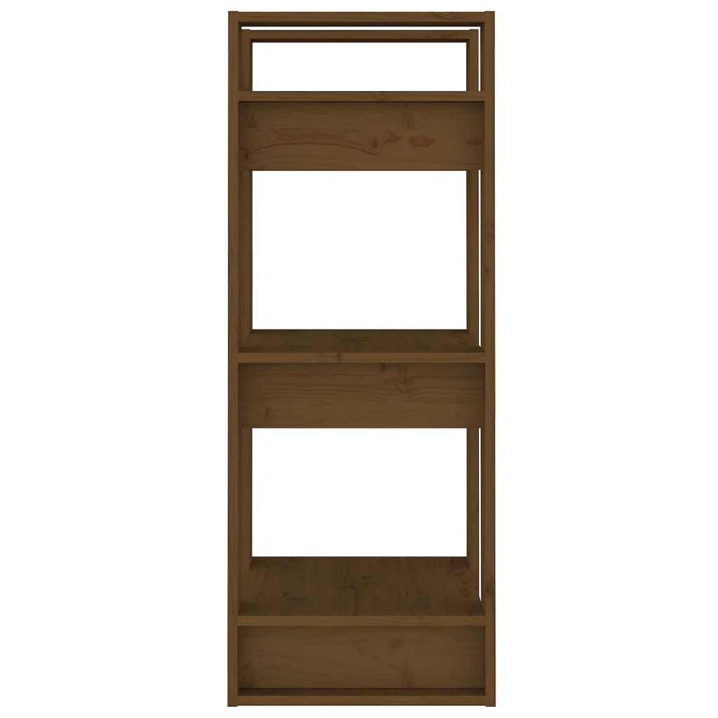 Libreria/Divisorio ambra 41x35x91 cm in Legno Massello