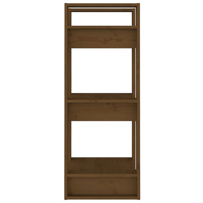Libreria/Divisorio ambra 41x35x91 cm in Legno Massello