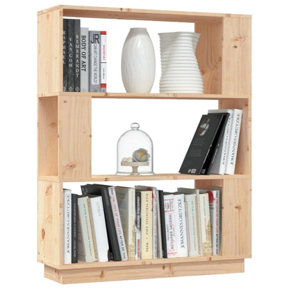 Libreria/Divisorio 80x25x101 cm in Legno Massello di Pino