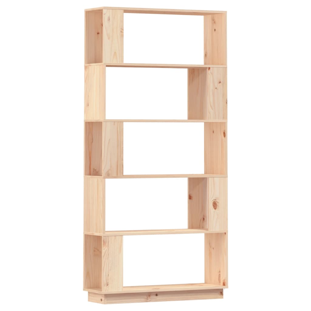 Libreria/Divisorio 80x25x163,5 cm Legno Massello di Pino