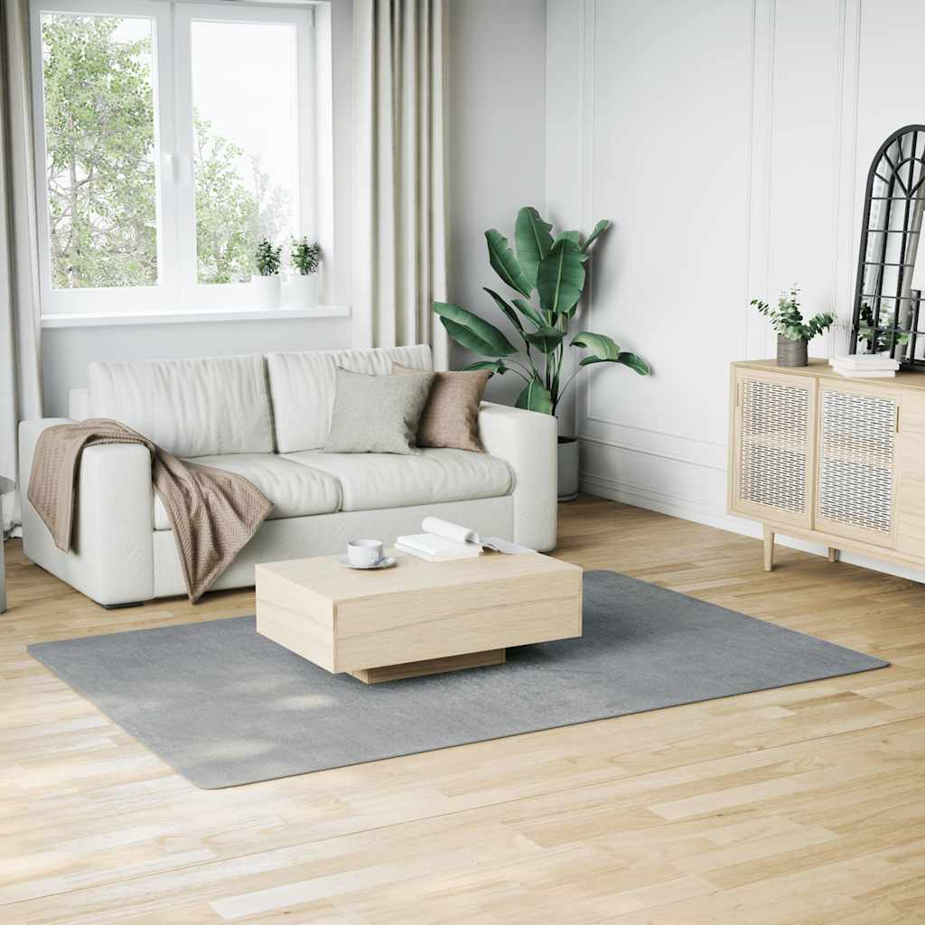 Tappeto Soffice a Pelo Corto 160x230 cm Antiscivolo Grigio