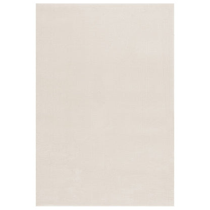 Tappeto Lavabile Soffice Pelo Corto 160x230cm Antiscivolo Crema