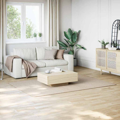 Tappeto Lavabile Soffice Pelo Corto 160x230cm Antiscivolo Beige