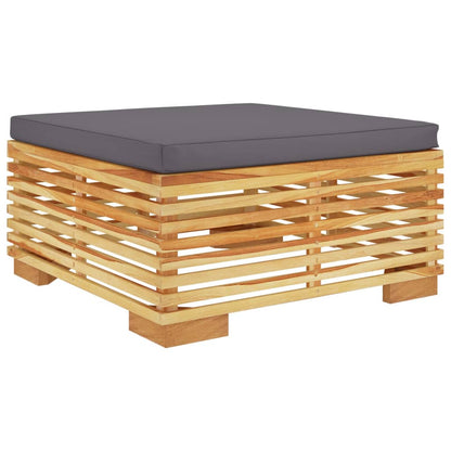 Set Divani da Giardino 2 pz in Legno Massello di Teak