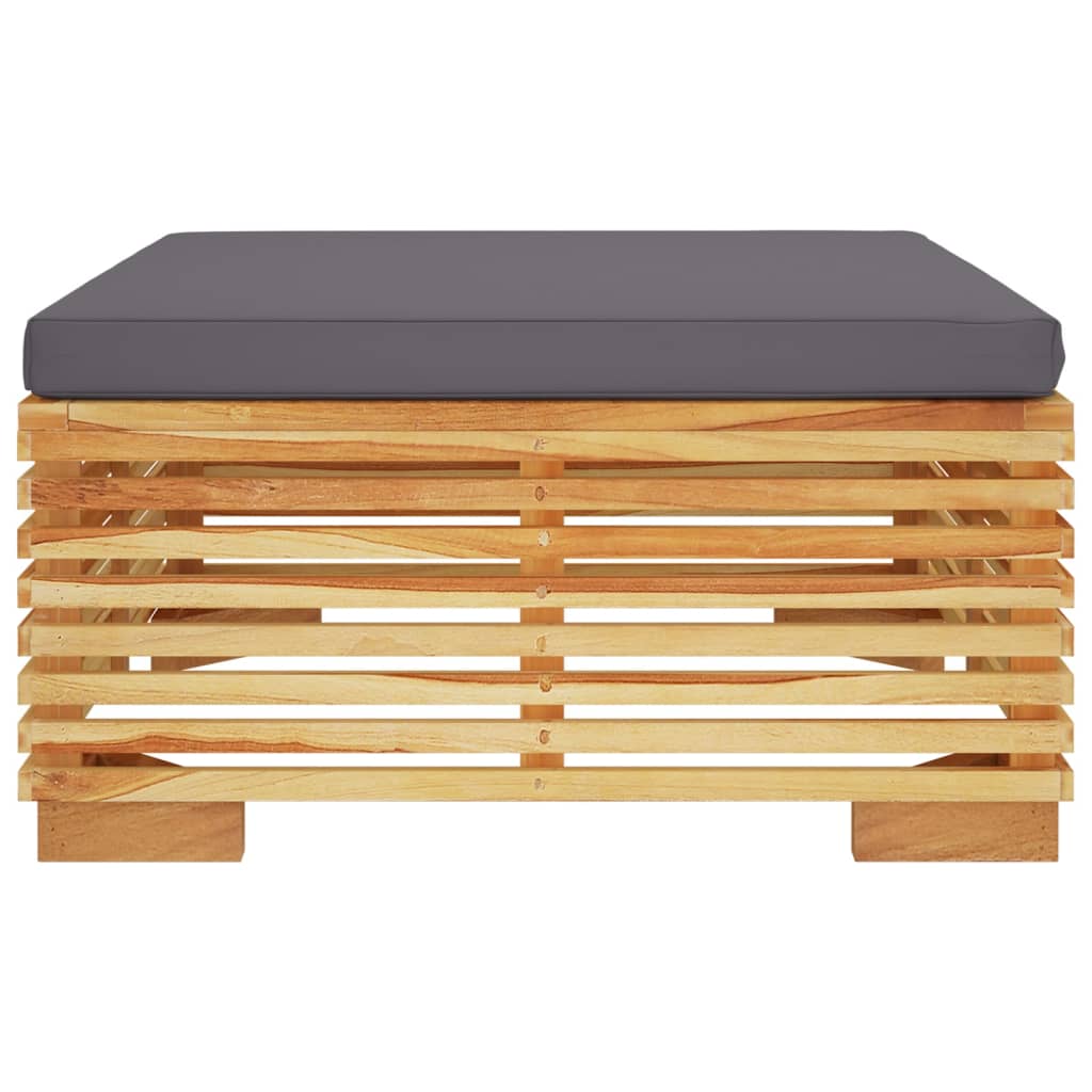 Set Divani da Giardino 2 pz in Legno Massello di Teak