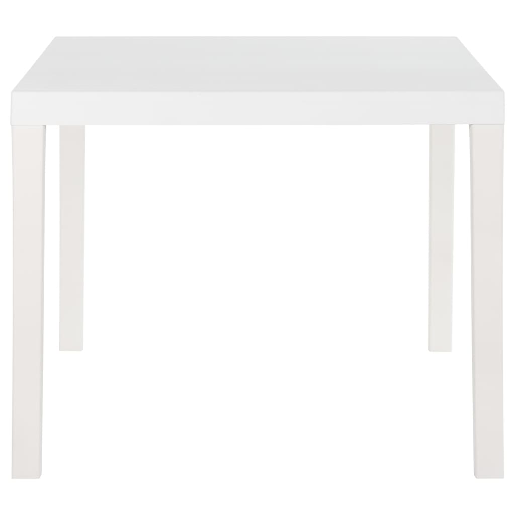 Tavolo da Giardino 150x90x72 cm in PP Bianco