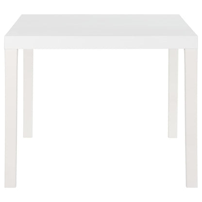 Tavolo da Giardino 150x90x72 cm in PP Bianco