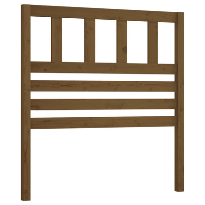 Testiera per Letto ambra 81x4x100 cm in Legno di Pino