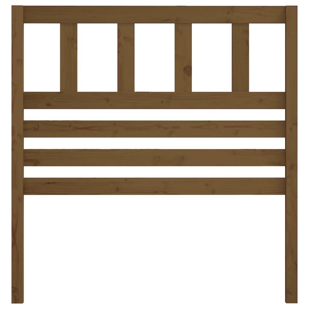 Testiera per Letto ambra 96x4x100 cm in Legno di Pino