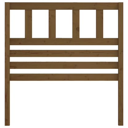 Testiera per Letto ambra 96x4x100 cm in Legno di Pino