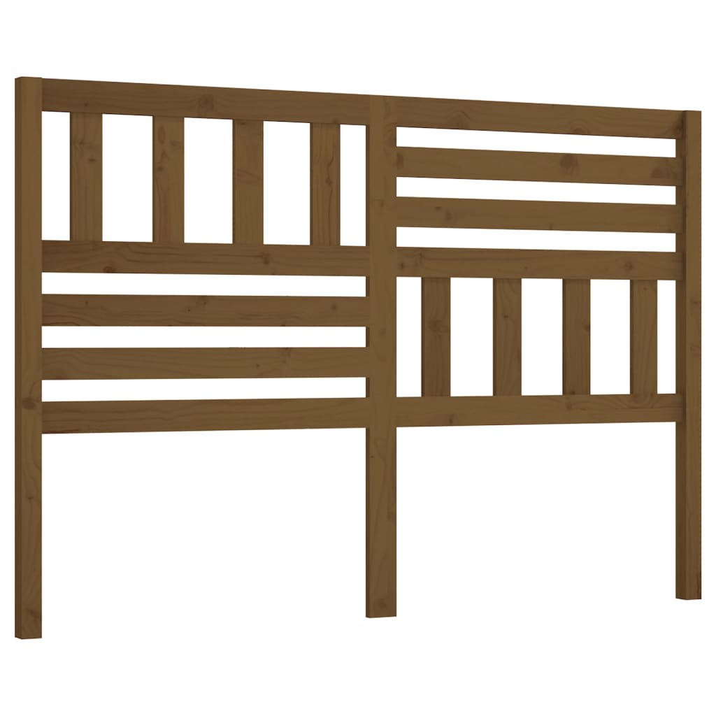 Testiera per Letto Marrone ambra 146x4x100 cm in Legno di Pino