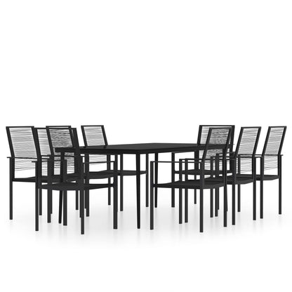 Set Mobili da Pranzo da Giardino 9 pz