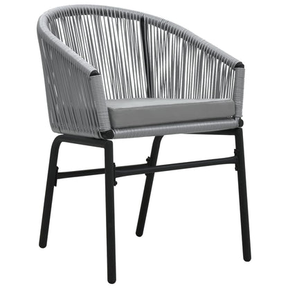 Set Mobili da Pranzo per Giardino 7 pz Antracite