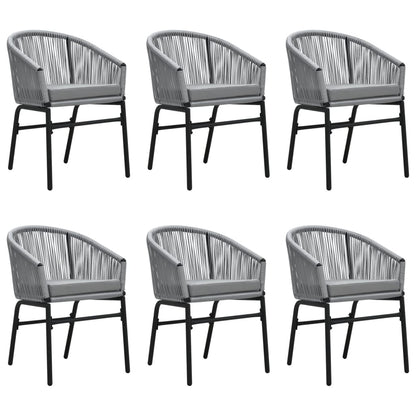 Set Mobili da Pranzo da Giardino 7 pz Antracite