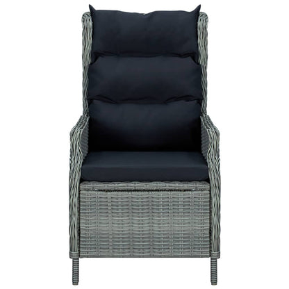 Set da Pranzo da Giardino 7 pz Grigio Chiaro