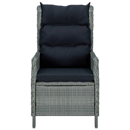 Set da Pranzo da Giardino 7 pz Grigio Chiaro