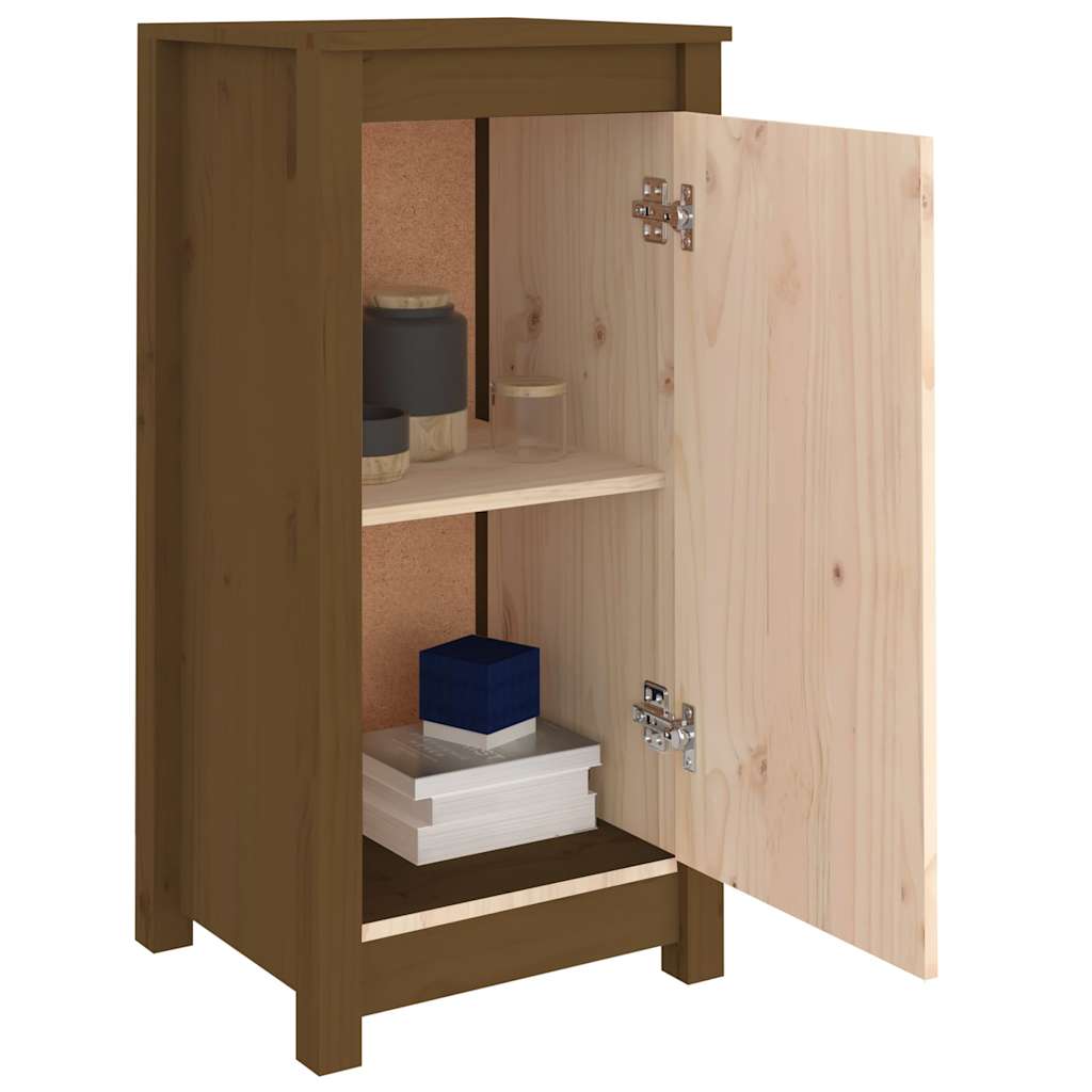 Credenza ambra 39x35x80 cm in Legno Massello di Pino
