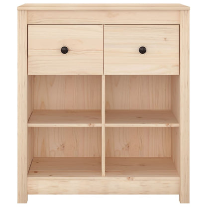 Credenza 70x35x80 cm in Legno Massello di Pino