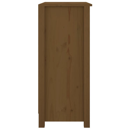 Credenza Marrone 70x35x80 cm in Legno Massello di Pino
