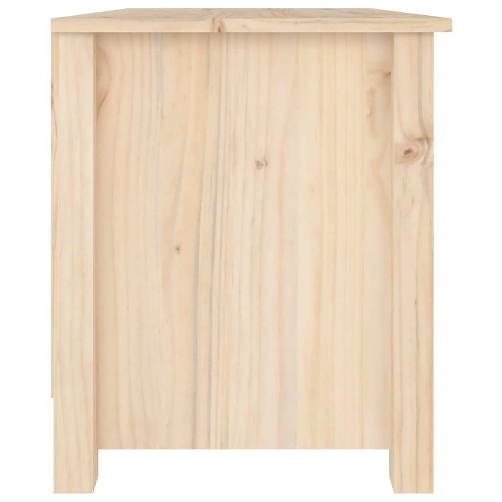 Scarpiera 70x38x45,5 cm in Legno Massello di Pino