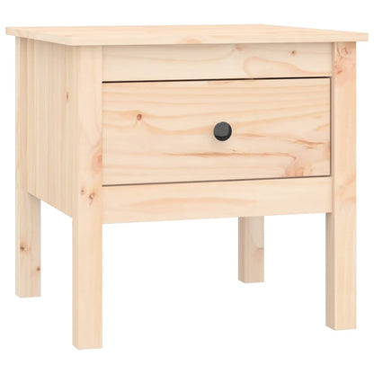 Tavolini 2 pz 50x50x49 cm Legno Massello di Pino