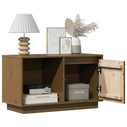 Mobile TV Ambra 74x35x44 cm in Legno Massello di Pino