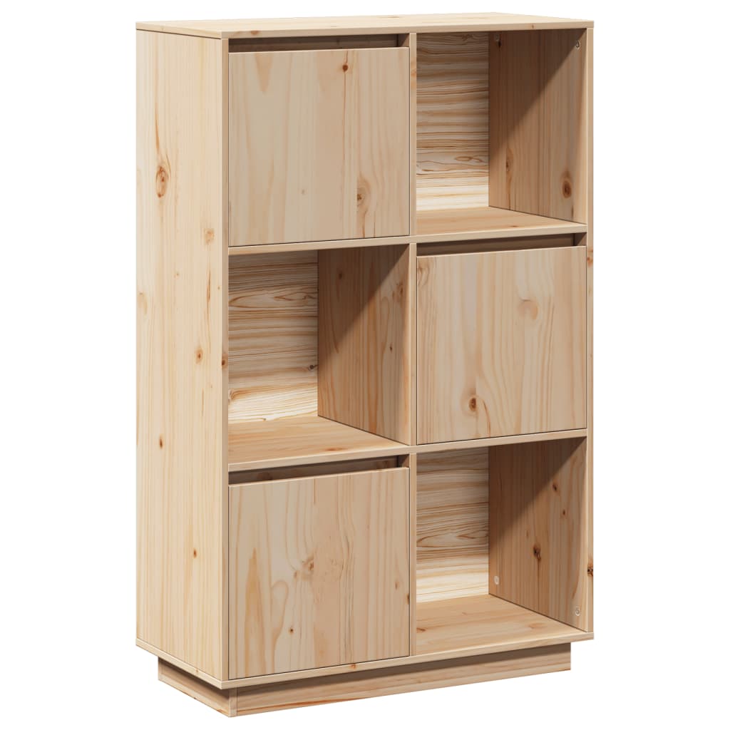 Credenza 74x35x117 cm in Legno Massello di Pino
