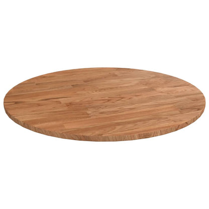Piano Tavolo Rotondo Marrone Chiaro Ã˜40x1,5 cm Rovere Trattato