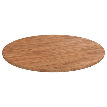Piano Tavolo Rotondo Marrone Chiaro ÃƒÆ’Ã‹Å“70x1,5 cm Rovere Trattato