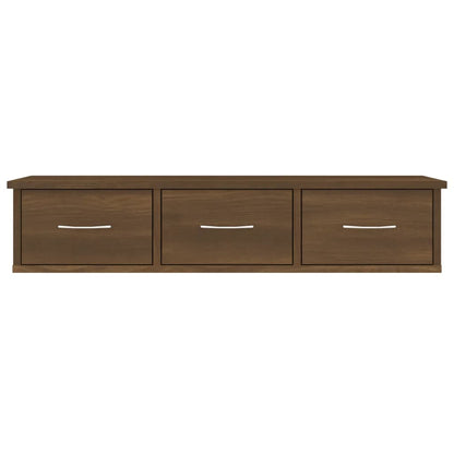 Armadietto Parete Rovere Marrone 88x26x18,5cm Legno Multistrato