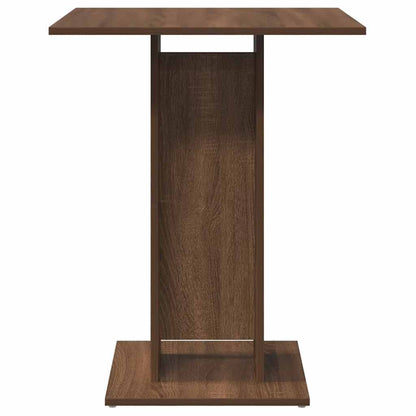 Tavolo da Bistrot Rovere Marrone 60x60x75 cm Legno Multistrato