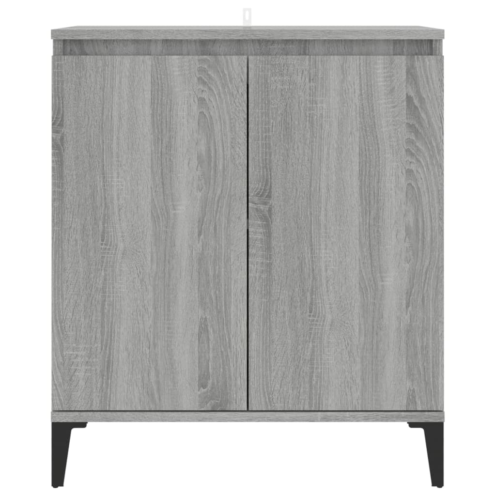 Credenza Grigio Sonoma 60x35x70 cm in Legno Ingegnerizzato