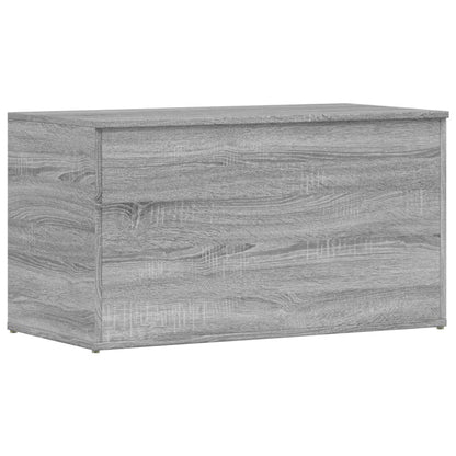 Cassapanca Grigio Sonoma 84x42x46 cm in Legno Ingegnerizzato