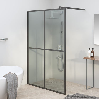 Cabina Doccia 140x195 cm con Vetro Temperato Scuro