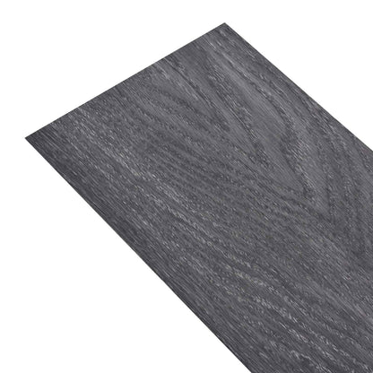 Tavole per Pavimenti 18 pcs Nero e Bianco 2,51 mÂ² PVC