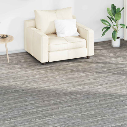 Tavole per Pavimenti 18 pcs Grigio scuro 2,51 mÂ² PVC