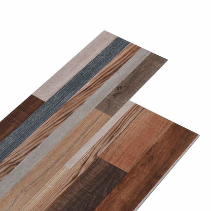 Tavole per Pavimenti 18 pcs Multicolore 2,51 mÂ² PVC