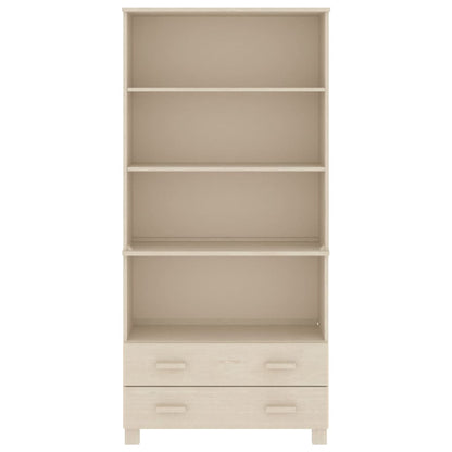 Credenza HAMAR in Legno Massello di Pino Marrone