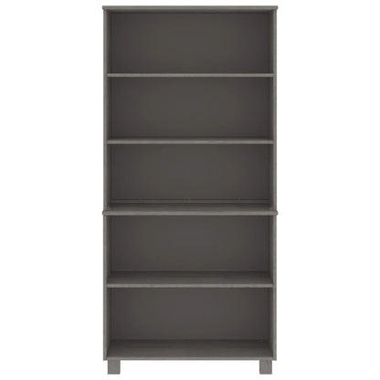 Credenza HAMAR in Legno Massello di Pino Grigio Chiaro